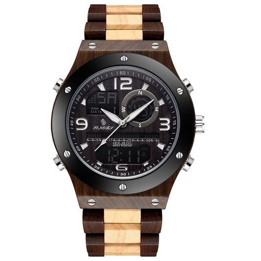 Sandalwood Luxury Sport Chronograph Men's Watch